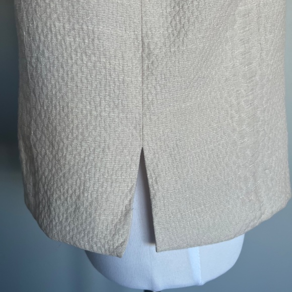 Vince Textured Phyton Pattern Cocktail Blush Pink Blouse Casual Top T-Shirt - Picture 11 of 14